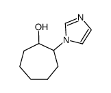 2-Imidazol-1-yl-cycloheptanol结构式