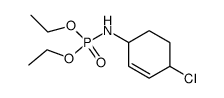 diethyl N-(4-chloro-2-cyclohexenyl)phosphoramidate结构式