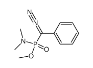 (Diazobenzyl)phosphonsaeure-methylester-dimethylamid Structure