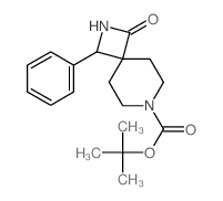 tert-butyl 3-oxo-1-phenyl-2,7-diazaspiro[3.5]nonane-7-carboxylate Structure