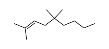 2,5,5-trimethyl-non-2-ene结构式