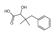 2-Hydroxy-3,3-dimethyl-4-phenyl-buttersaeure结构式