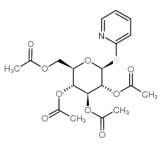 2-pyridyl-2 3 4 6-tetra-o-acetyl-1-thio& Structure