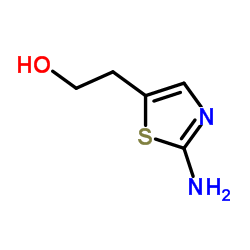 2-Amino-5-(2-hydroxyethyl)thiazole Structure