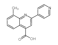 8-methyl-2-pyridin-4-ylquinoline-4-carboxylic acid picture