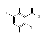 2,3,5,6-Tetrafluorobenzoyl Chloride Structure