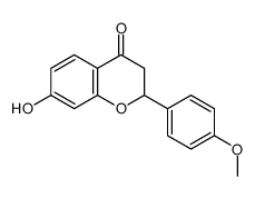 7-hydroxy-2-(4-methoxyphenyl)-2,3-dihydrochromen-4-one Structure