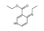 3-Pyridinecarboxylicacid,4-(ethylamino)-,ethylester(9CI) Structure