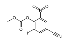 (4-cyano-2-iodo-6-nitrophenyl) methyl carbonate结构式