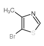 5-BROMO-4-METHYLTHIAZOLE Structure
