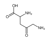 2,5-diamino-4-oxopentanoic acid结构式
