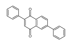 2,6-diphenylnaphthalene-1,4-dione Structure