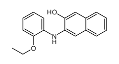 3-(2-ethoxyanilino)naphthalen-2-ol Structure