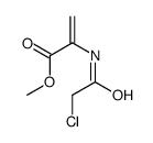 methyl 2-[(2-chloroacetyl)amino]prop-2-enoate结构式