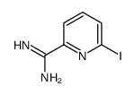 6-Iodo-2-pyridinecarboximidamide结构式