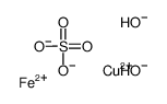 copper,iron(2+),dihydroxide,sulfate结构式