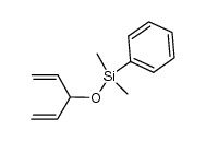 3-dimethylphenylsiloxy-1,4-pentadiene Structure