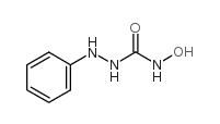 N-HYDROXY-2-PHENYL-1-HYDRAZINECARBOXAMIDE结构式
