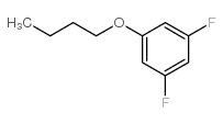 1-Butoxy-3,5-difluorobenzene Structure