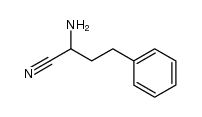 2-amino-4-phenyl-butanenitrile结构式