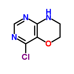 4-Chloro-6H,7H,8H-pyrimido[5,4-b][1,4]oxazine Structure