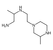 2-N-[2-(3-methylpiperazin-1-yl)ethyl]propane-1,2-diamine结构式