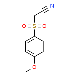 2-(4-Methoxybenzenesulfonyl)acetonitrile结构式