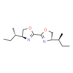 (4S,4'S)-4,4'-Di((S)-sec-butyl)-4,4',5,5'-tetrahydro-2,2'-bioxazole Structure