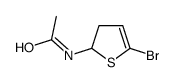 N-(5-Bromo-2,3-dihydro-2-thiophenyl)acetamide结构式
