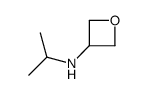 N-Isopropyloxetan-3-amine structure