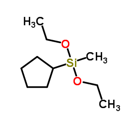 CyclopentyldiethoxyMethylsilane结构式