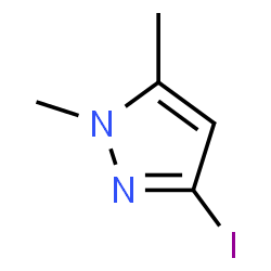 3-Iodo-1,5-dimethyl-1H-pyrazole Structure