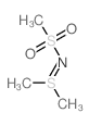 Sulfilimine, S, S-dimethyl-N- (methylsulfonyl)- Structure