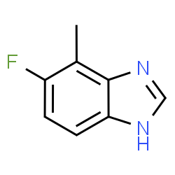 5-Fluoro-4-methylbenzimidazole Structure