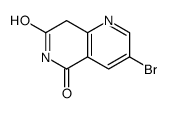 3-Bromo-6,8-dihydro-1,6-naphthyridine-5,7-dione结构式