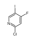 2-氯-4-氟-5-碘吡啶结构式