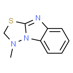 1,3,4-Thiadiazolo[3,2-a]benzimidazole,2,3-dihydro-3-methyl-(9CI) Structure