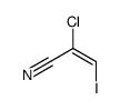 2-chloro-3-iodoprop-2-enenitrile结构式