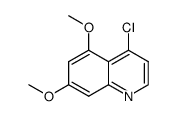 4-氯-5,7-二甲氧基喹啉结构式