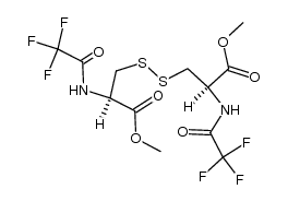 N,N'-bis(trifluoroacetyl)-L-cystine dimethyl ester picture