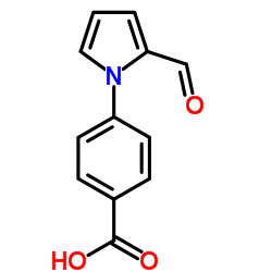 4-(2-FORMYL-PYRROL-1-YL)-BENZOIC ACID Structure