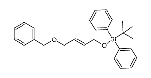 ((4-(benzyloxy)but-2-en-1-yl)oxy)(tert-butyl)diphenylsilane结构式