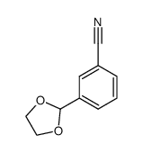 3-(1,3-Dioxolan-2-yl)benzonitrile structure