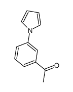 1-(3-pyrrole-1-phenyl)ethanone Structure