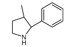 (2R,3S)-3-methyl-2-phenylpyrrolidine Structure