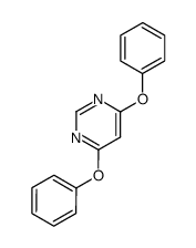 Pyrimidine, 4,6-diphenoxy- (9CI) Structure