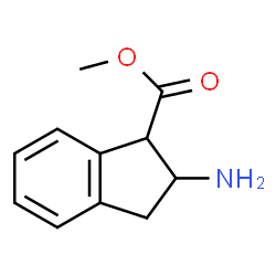 1H-Indene-1-carboxylicacid,2-amino-2,3-dihydro-,methylester(9CI) Structure