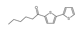5-Hexanoyl-2,2'-bithiophene Structure