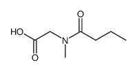 N-butyrylsarcosine Structure