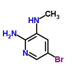 5-Bromo-N3-methyl-2,3-pyridinediamine Structure